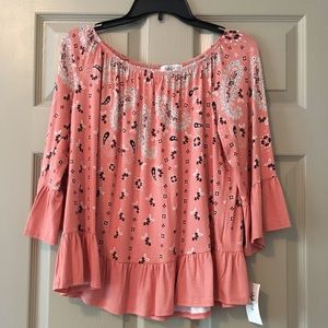 Off shoulder top